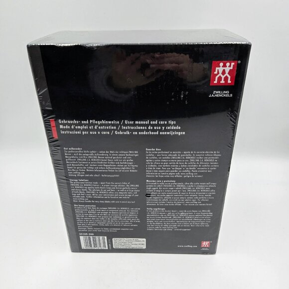Knife Block Zwilling J.A Henckles Twin 9 Slots 35109-200 New Sealed Box Read - Picture 3 of 9